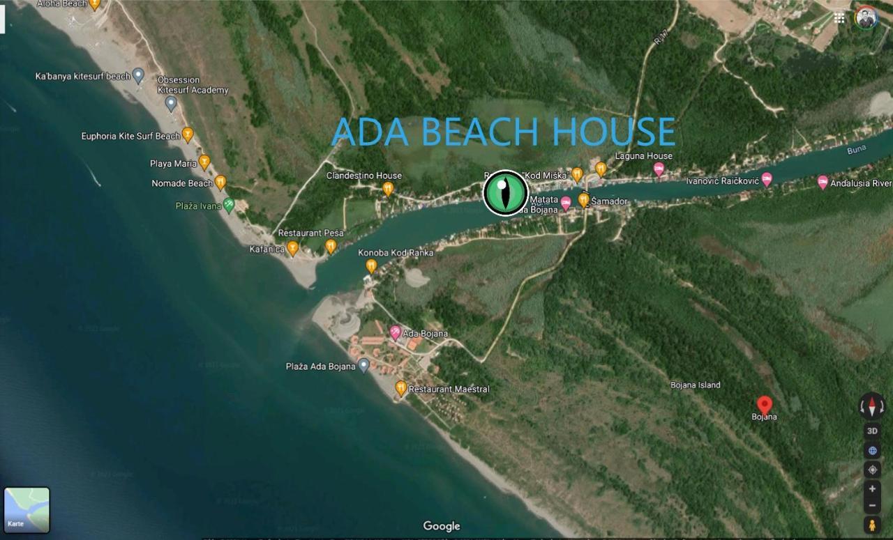 Cj Ada Bojana Beach House I Xxl Terracei Bbq I Betw Bridgebeach I Air Con 乌尔齐尼 外观 照片